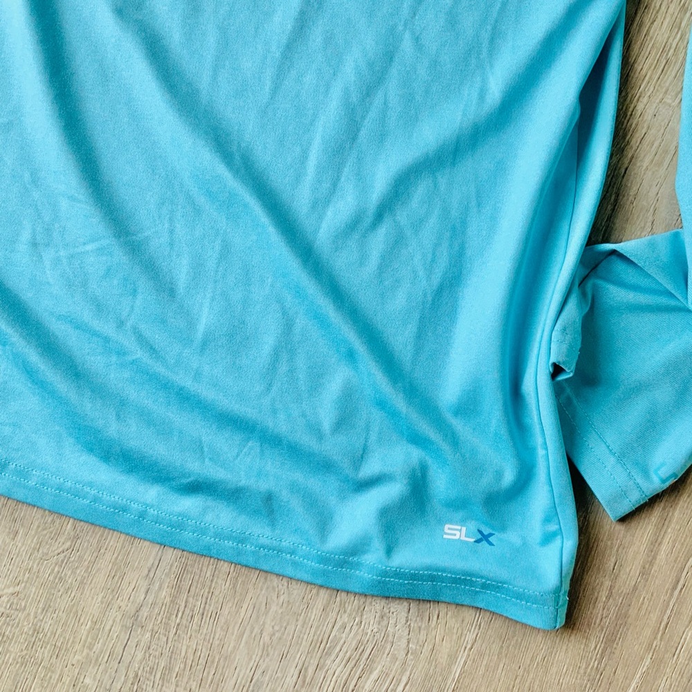 Salt Life Aqua LS Swim Rashguard Boys Large - Picture 7 of 11